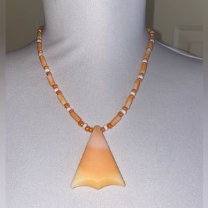 “Sunrise” Handmade beaded necklace